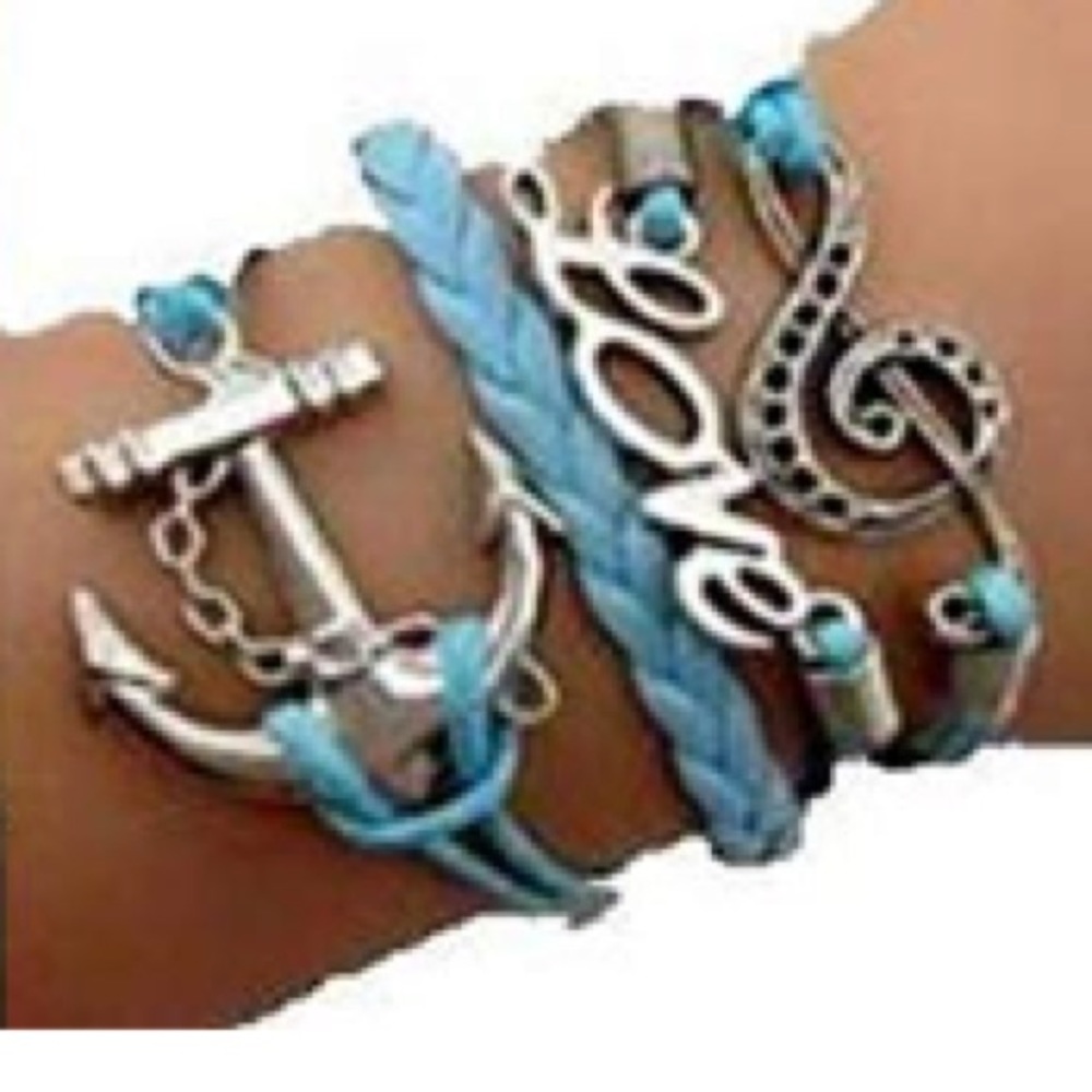 Women’s Love Infinity Leather Bracelet